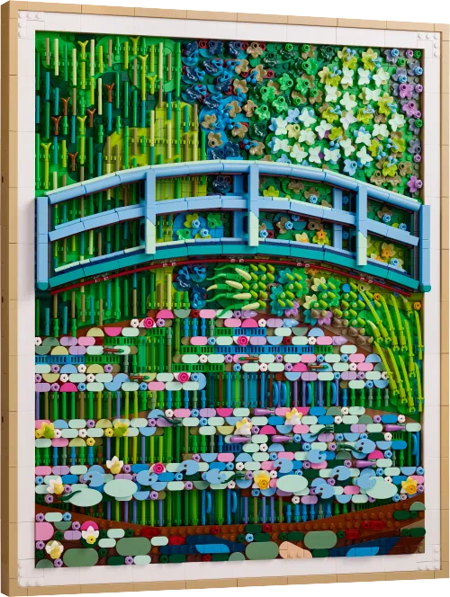 LEGO box 31220 Claude Monet – Bridge over a Pond of Water Lilies