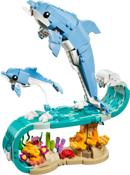 LEGO box 31385 Sea Animals: Beautiful Dolphins
