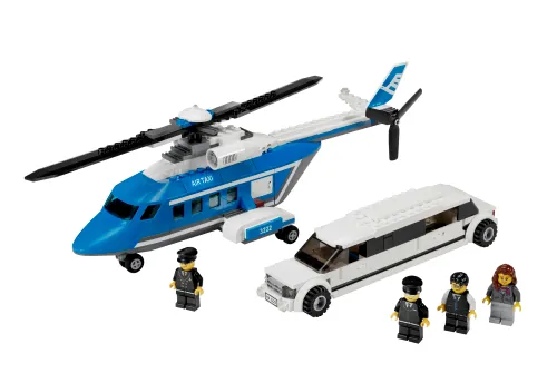 LEGO box 3222 Helicopter and Limousine