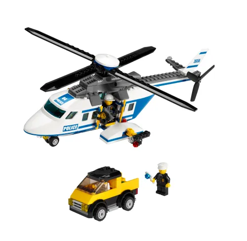 LEGO-Verpackung 3658 Polizei Helikopter
