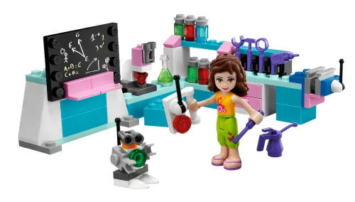 Scatola LEGO 3933 Il Laboratorio delle Invenzioni di Olivia