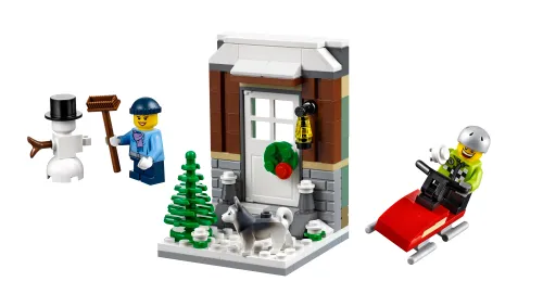 LEGO-Verpackung 40124 Winterspaß