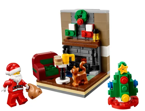 LEGO-Verpackung 40125 Besuch des Weihnachtsmanns