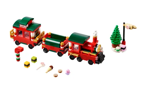Boîte LEGO 40138 GRATUIT : Le train de Noël