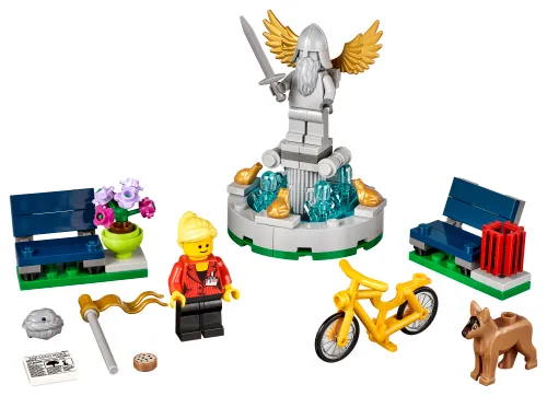 LEGO-Verpackung 40221 Springbrunnen