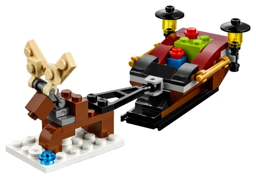 LEGO-Verpackung 40287 Monatliche Mini-Modell-Bauaktion Dezember 2018 – Schlitten