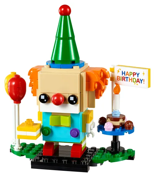 Scatola LEGO 40348 Clown di compleanno