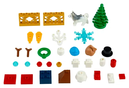 Scatola LEGO 40368 Accessori di Natale LEGO® xtra