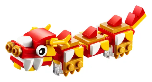 Boîte LEGO 40395 Modèle miniature du mois de janvier 2020 : le Nouvel An chinois