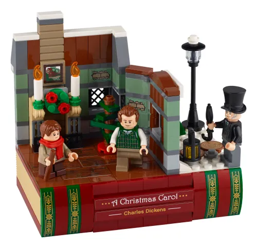 Boîte LEGO 40410 Hommage à Charles Dickens