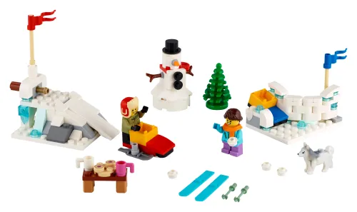 LEGO box 40424 Winter Snowball Fight