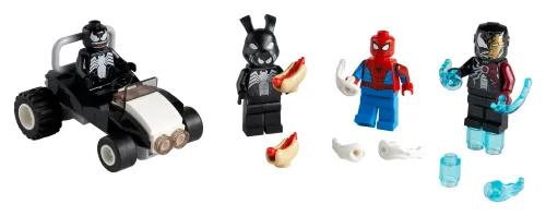Scatola LEGO 40454 Spider-Man vs Venom e Iron Venom