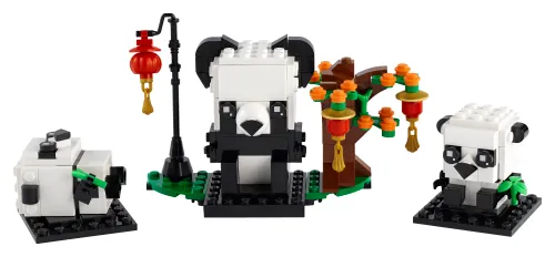 LEGO-Verpackung 40466 Pandas fürs chinesische Neujahrsfest