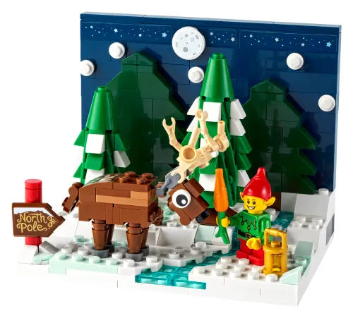 LEGO box 40484 Santa's Front Yard