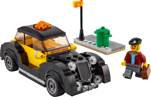 Boîte LEGO 40532 Le taxi rétro