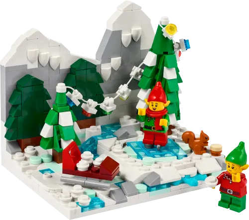 LEGO-Verpackung 40564 Weihnachtselfen-Szene
