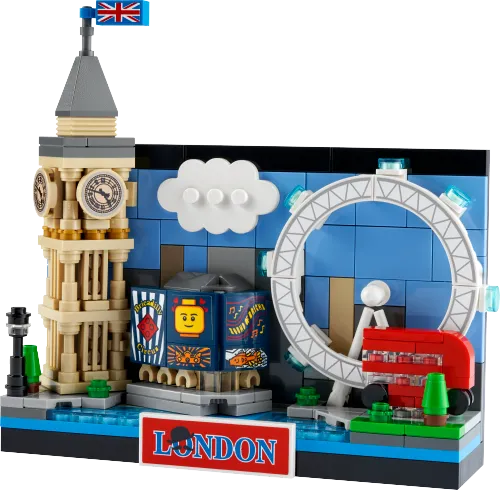LEGO box 40569 London Postcard