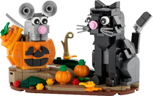 LEGO-Verpackung 40570 Katz und Maus an Halloween