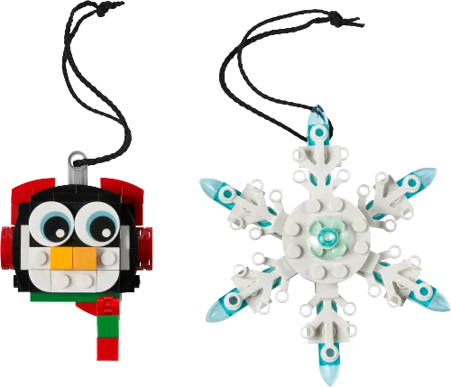 Boîte LEGO 40572 Le pingouin et le flocon de neige