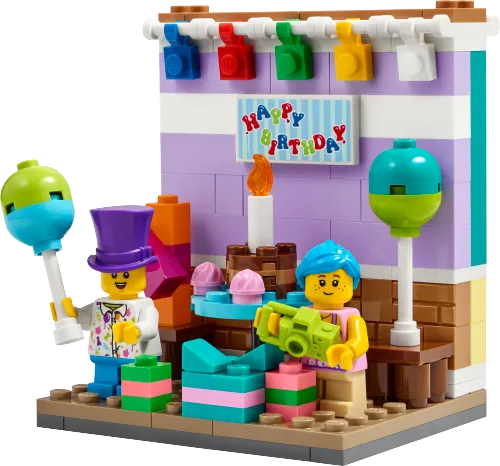 LEGO box 40584 Birthday Diorama