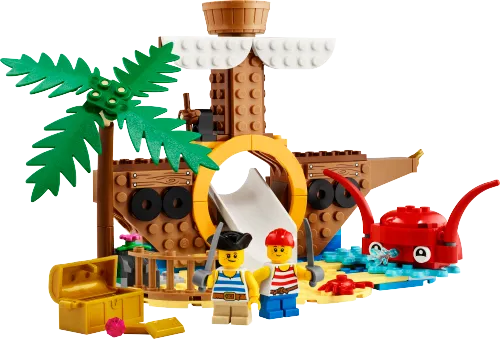Scatola LEGO 40589 Il parco giochi del Galeone dei pirati