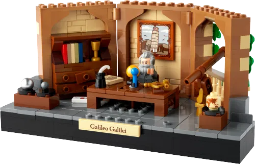 Boîte LEGO 40595 Hommage à Galilée