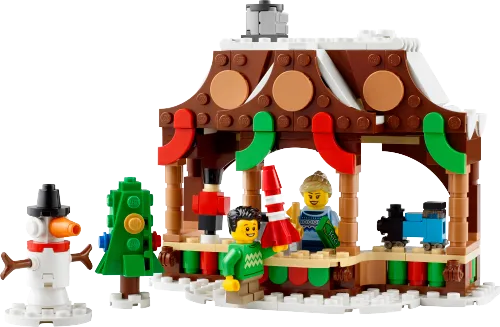 Scatola LEGO 40602 Bancarella del mercato invernale