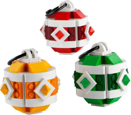 Scatola LEGO 40604 Set di decorazioni natalizie