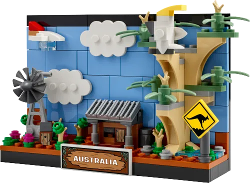 LEGO box 40651 Australia Postcard