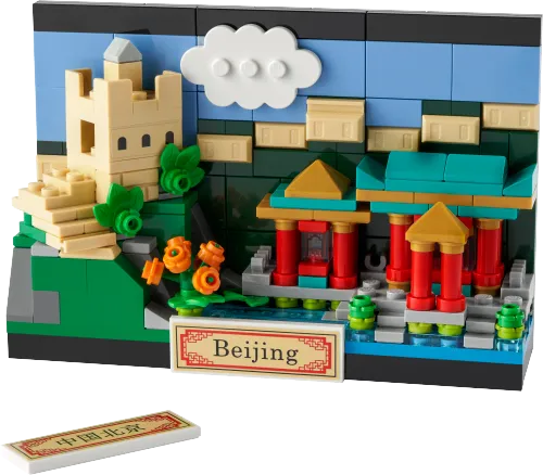 LEGO box 40654 Beijing Postcard