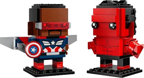 LEGO box 40668 Captain America & Red Hulk Figures