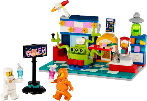 LEGO box 40687 Alien Space Diner