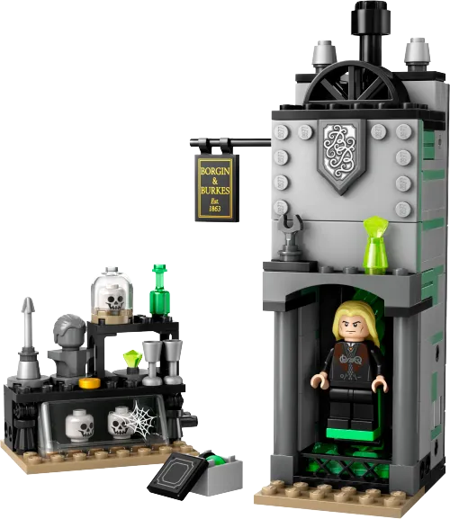 Boîte LEGO 40695 Barjow et Beurk : le réseau des cheminées