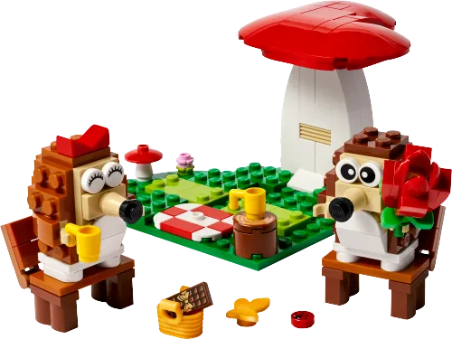 Scatola LEGO 40711 Appuntamento romantico dei ricci