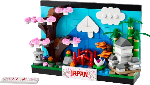LEGO box 40713 Japan Postcard