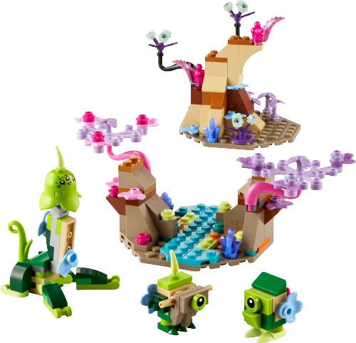 Scatola LEGO 40716 Habitat pianeta alieno
