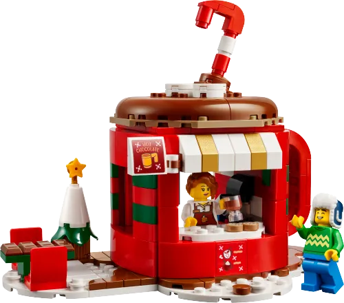 Scatola LEGO 40776 Bancarella della cioccolata calda