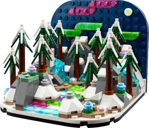 LEGO box 40785 Northern Lights Diorama