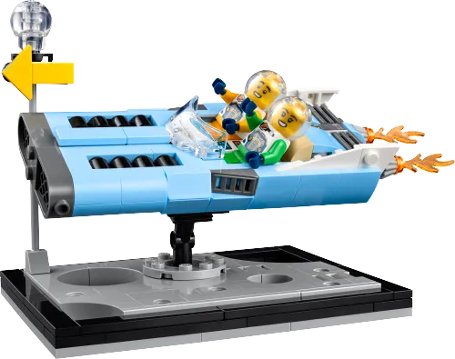 Scatola LEGO 40789 Auto lunare volante
