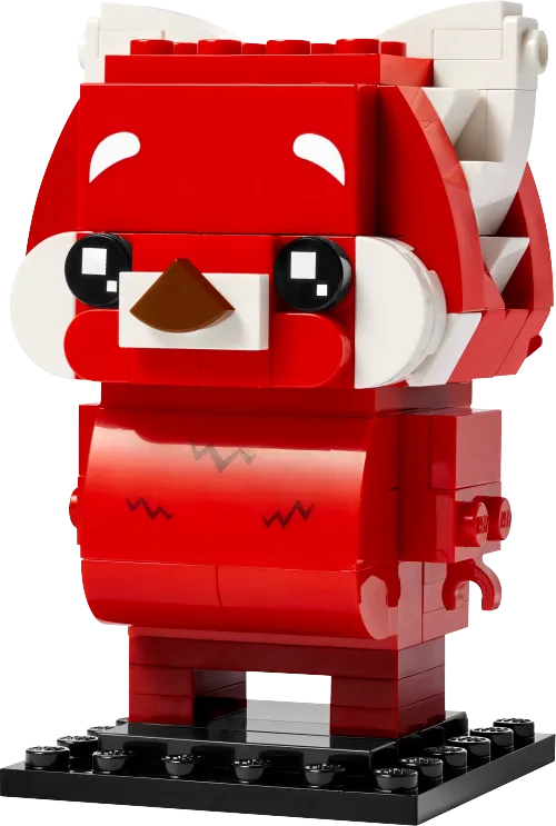 Boîte LEGO 40798 Mei en panda roux