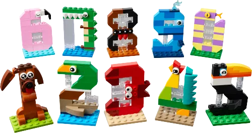 LEGO box 40807 Birthday Numbers