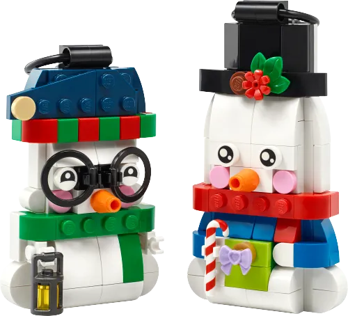 LEGO box 40812 Snowman Ornaments