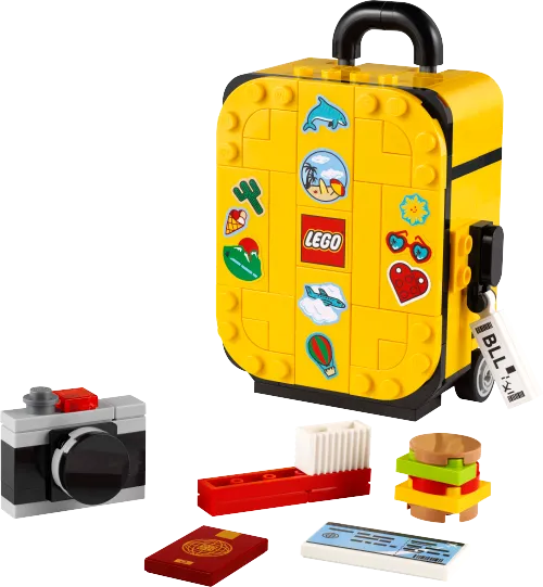 Scatola LEGO 40817 Trolley da viaggio giallo