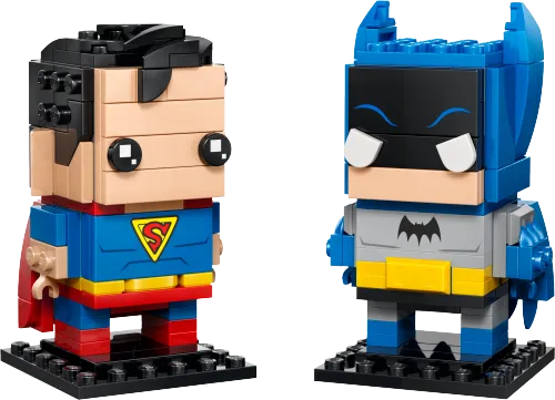 LEGO box 40859 Golden Age Superman™ and Batman™ Figures