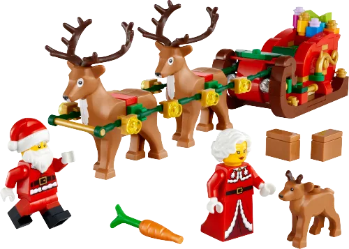LEGO-Verpackung 40866 Abenteuerliche Schlittenfahrt des Weihnachtsmanns