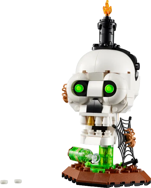 LEGO-Verpackung 40883 Halloweenschädel mit Kerze