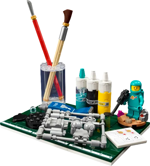 LEGO box 40889 Build, Paint and Play!