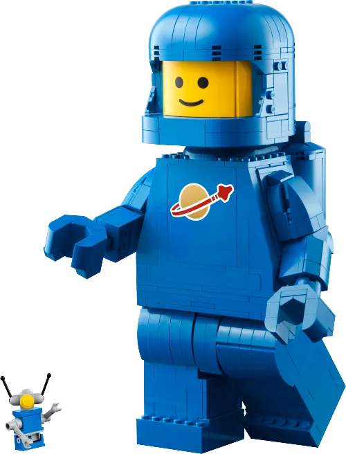 Scatola LEGO 40921 Grande minifigure di astronauta blu