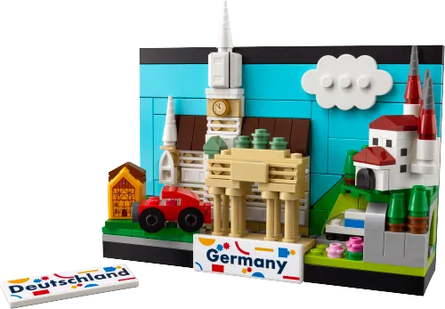 LEGO box 40954 Germany Postcard