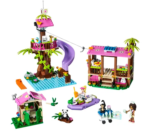 Scatola LEGO 41038 Base di soccorso tropicale